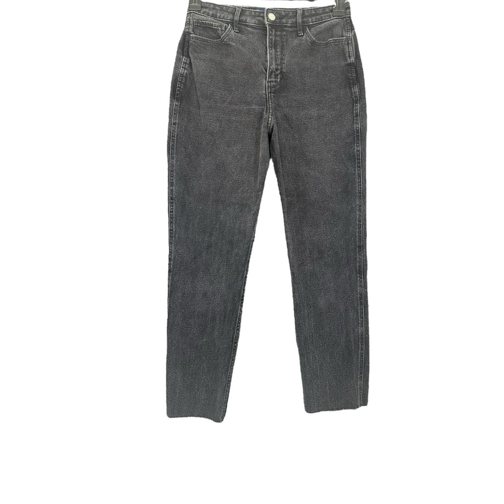 Hollister Ultra High Rise Mom Jean‎ Womens Stretch Black Jeans Size 7 R